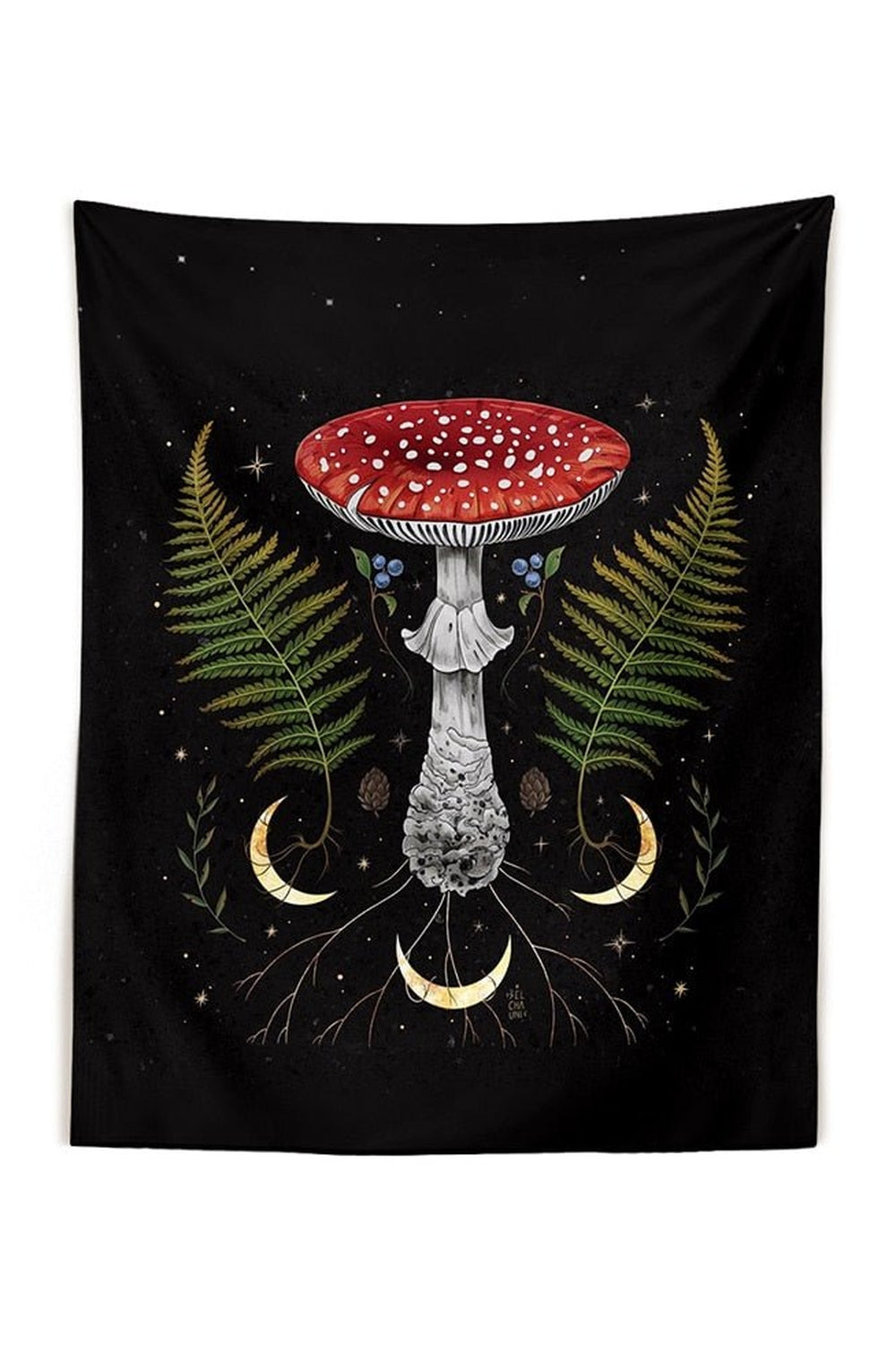 Lisslune | Girl Art Tapestry