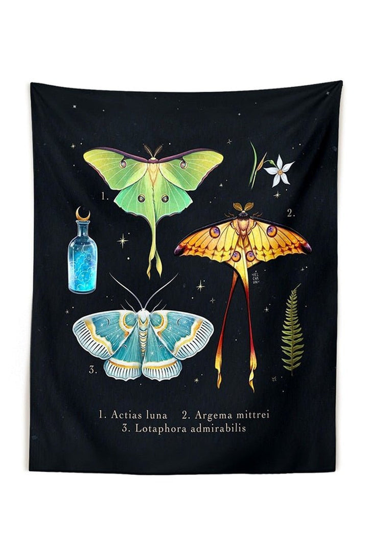 Lisslune | Girl Art Tapestry