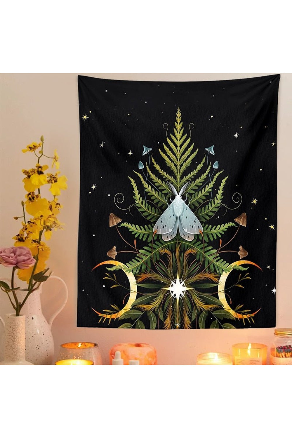 Lisslune | Girl Art Tapestry