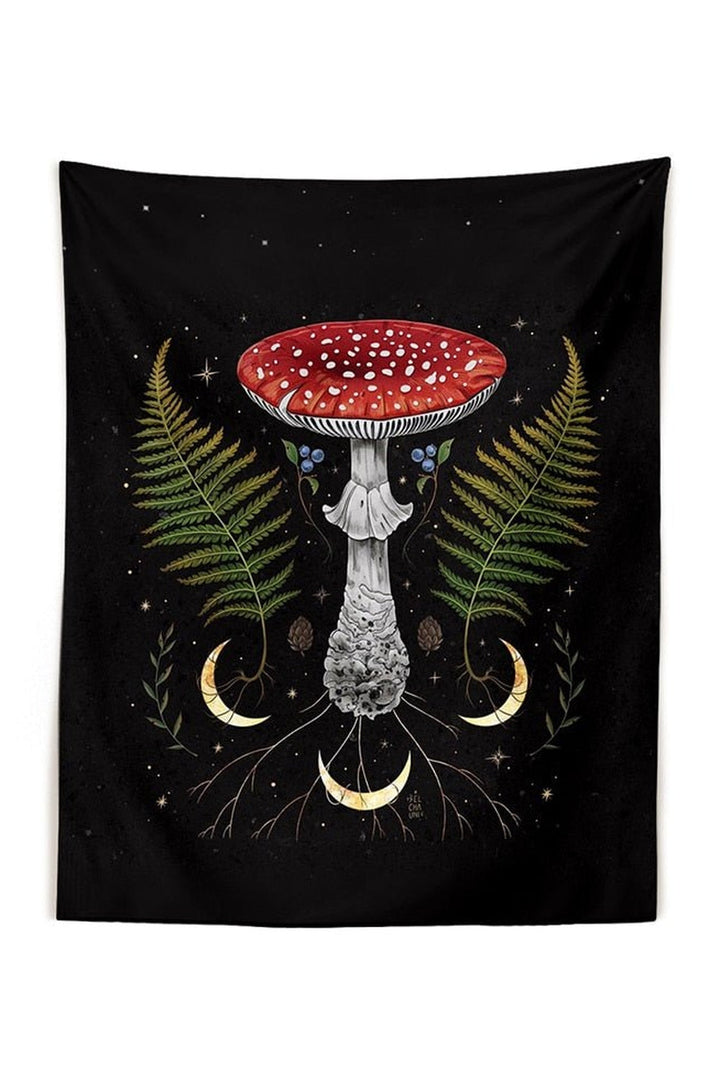 Lisslune | Girl Art Tapestry