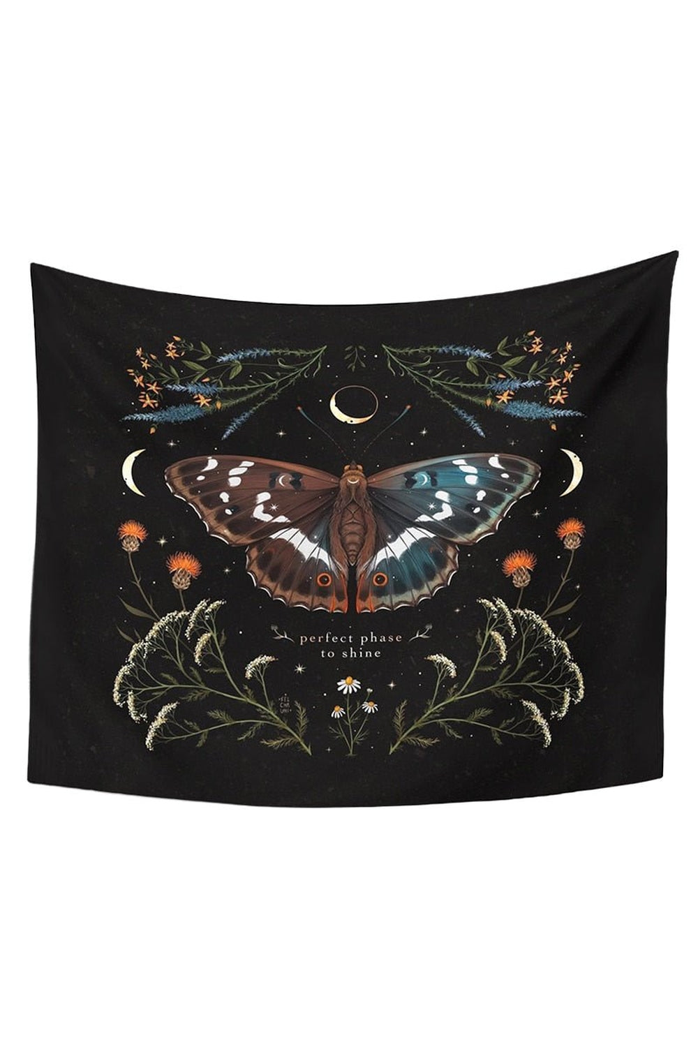 Lisslune | Girl Art Tapestry