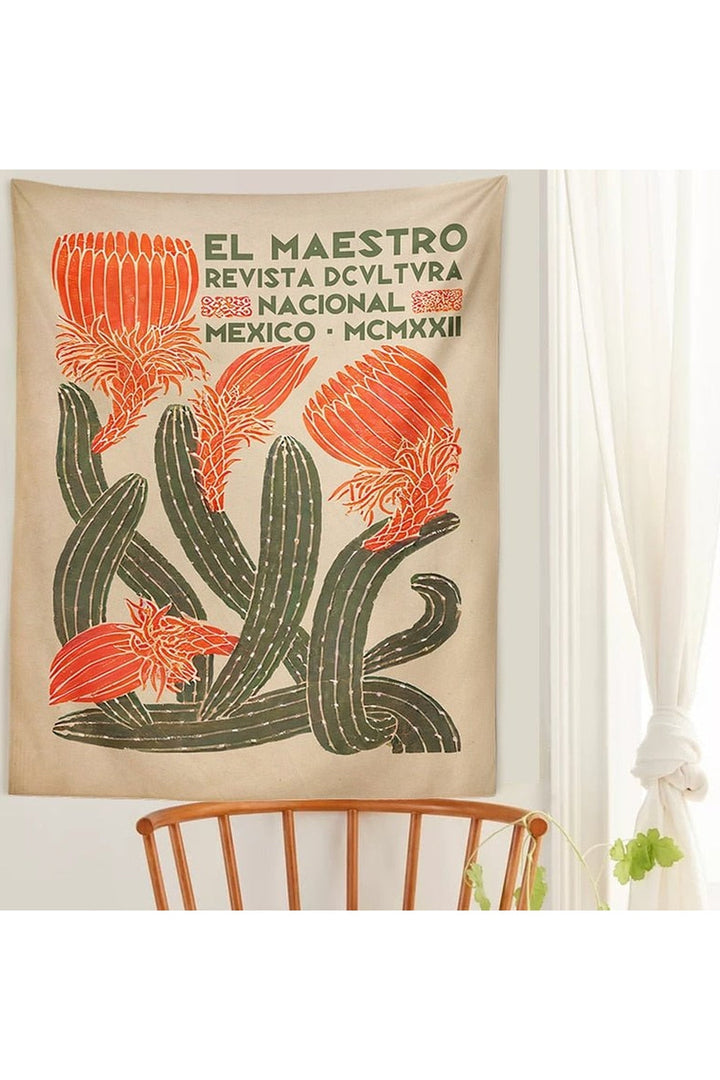 Lisslune | Botanical Art Wall Tapestry