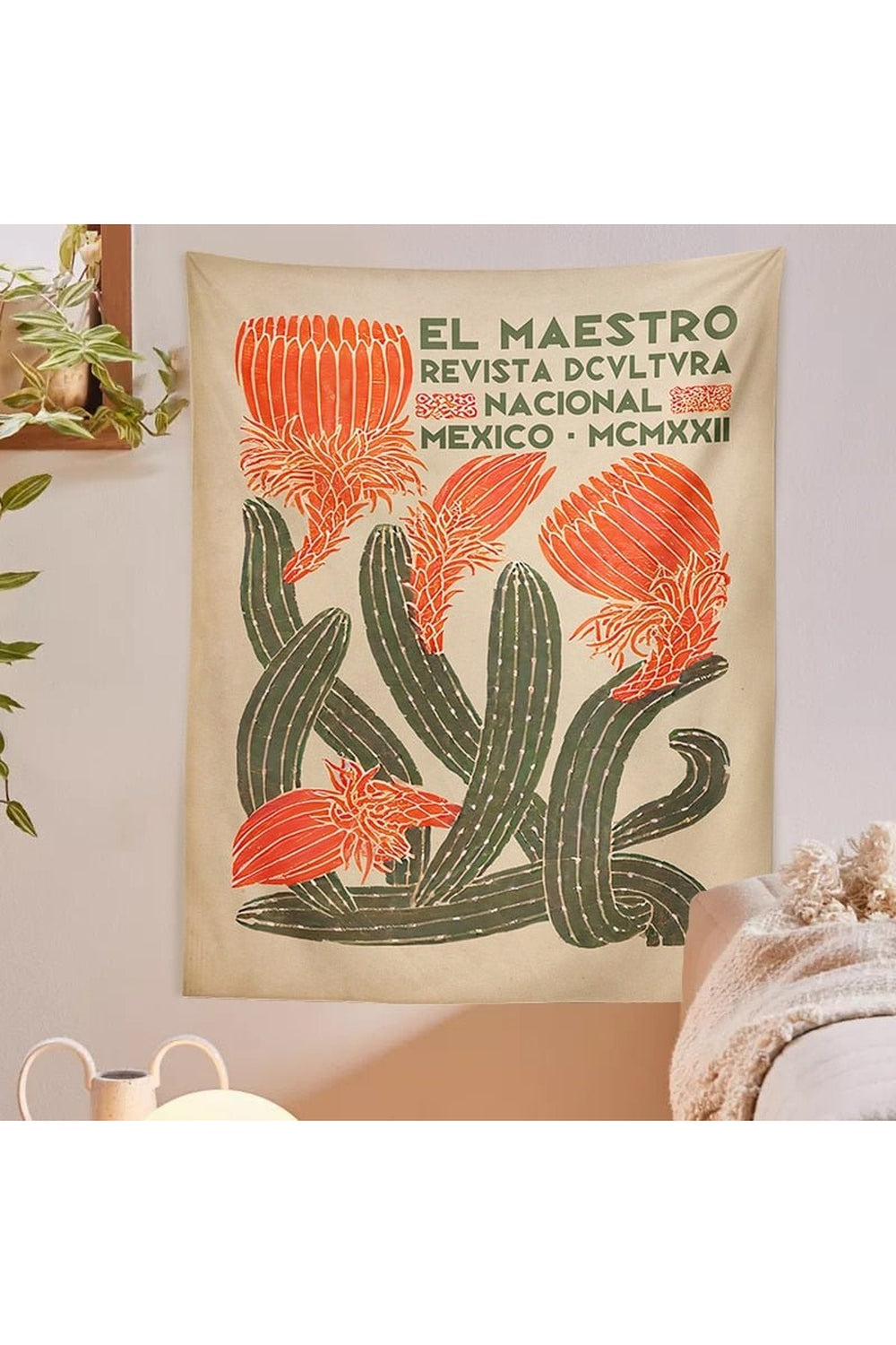 Lisslune | Botanical Art Wall Tapestry