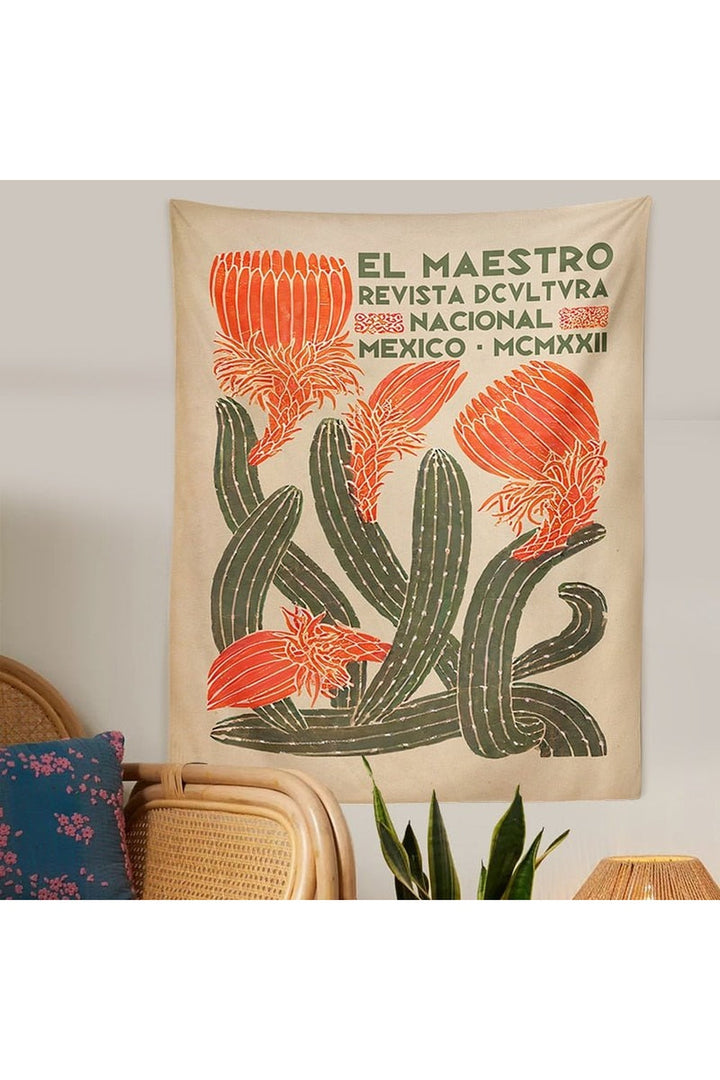 Lisslune | Botanical Art Wall Tapestry