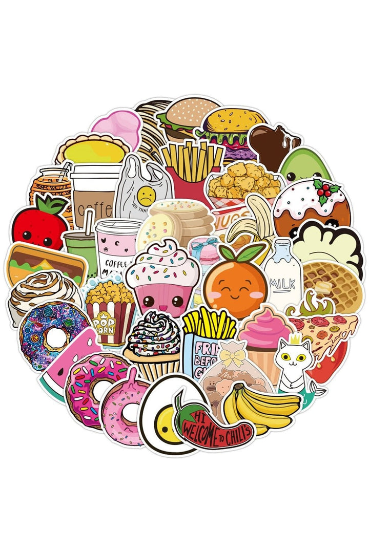 Lisslune | Food Themed Stickers