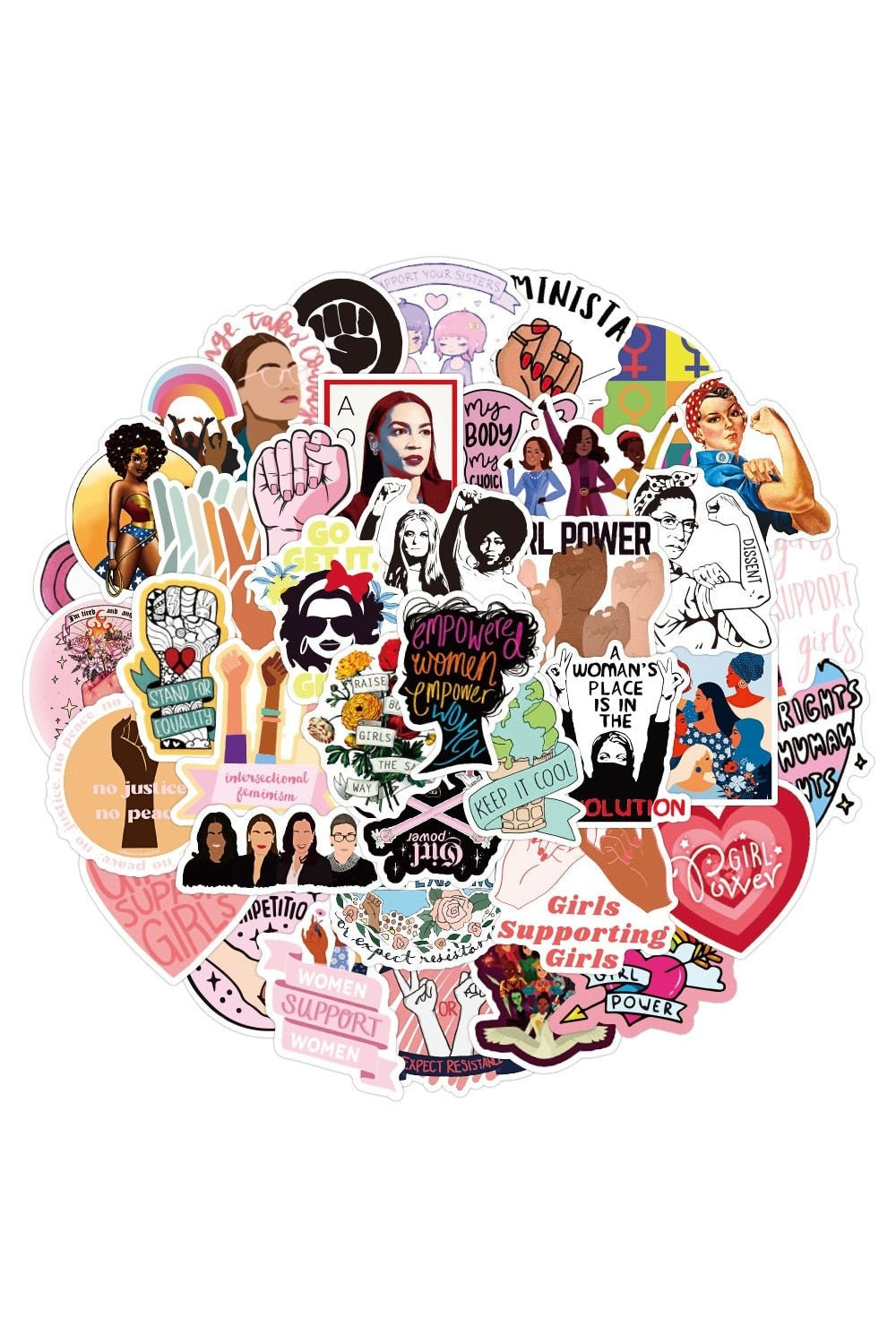 Lisslune | Feminist stickers