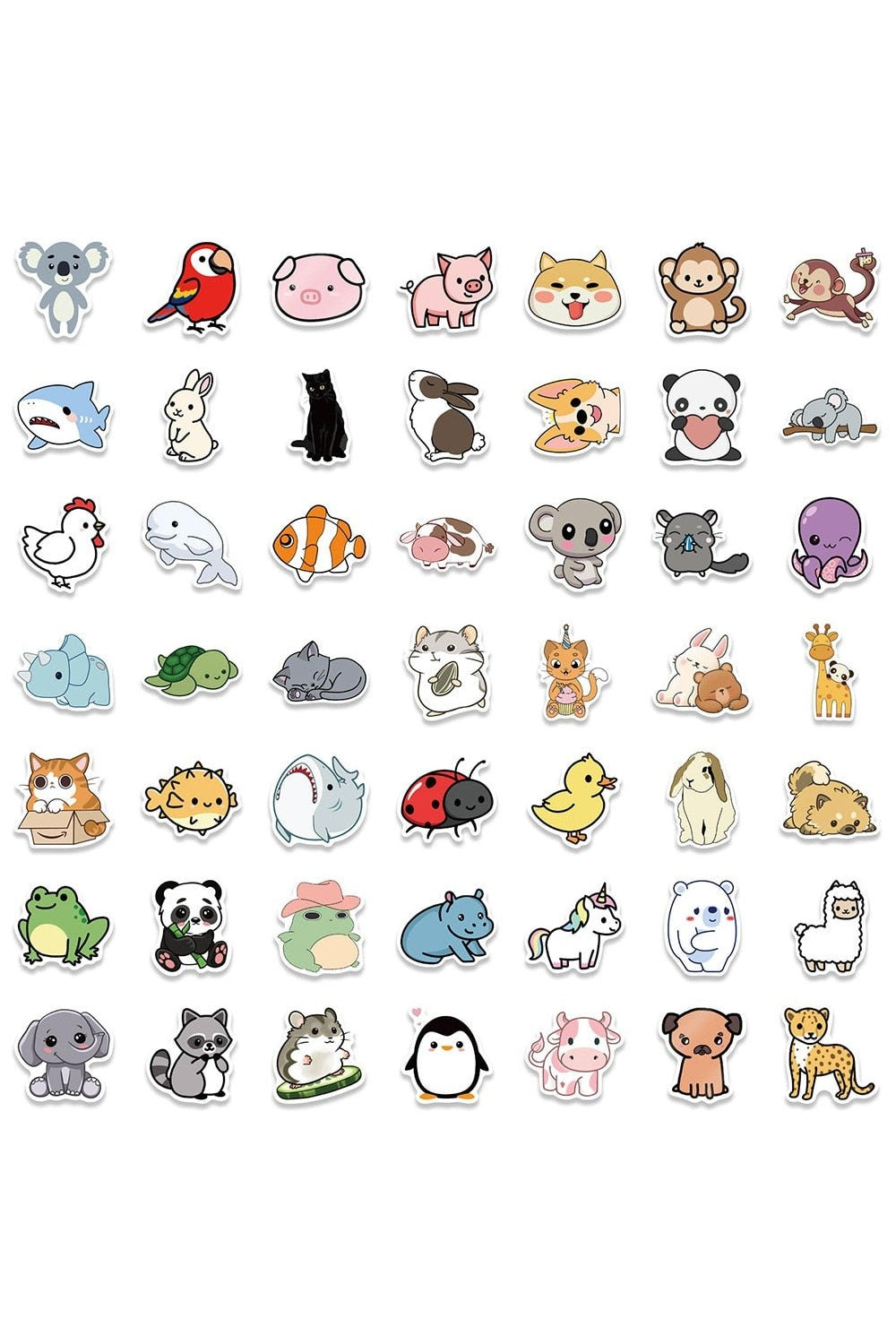 Lisslune | cute animal stickers