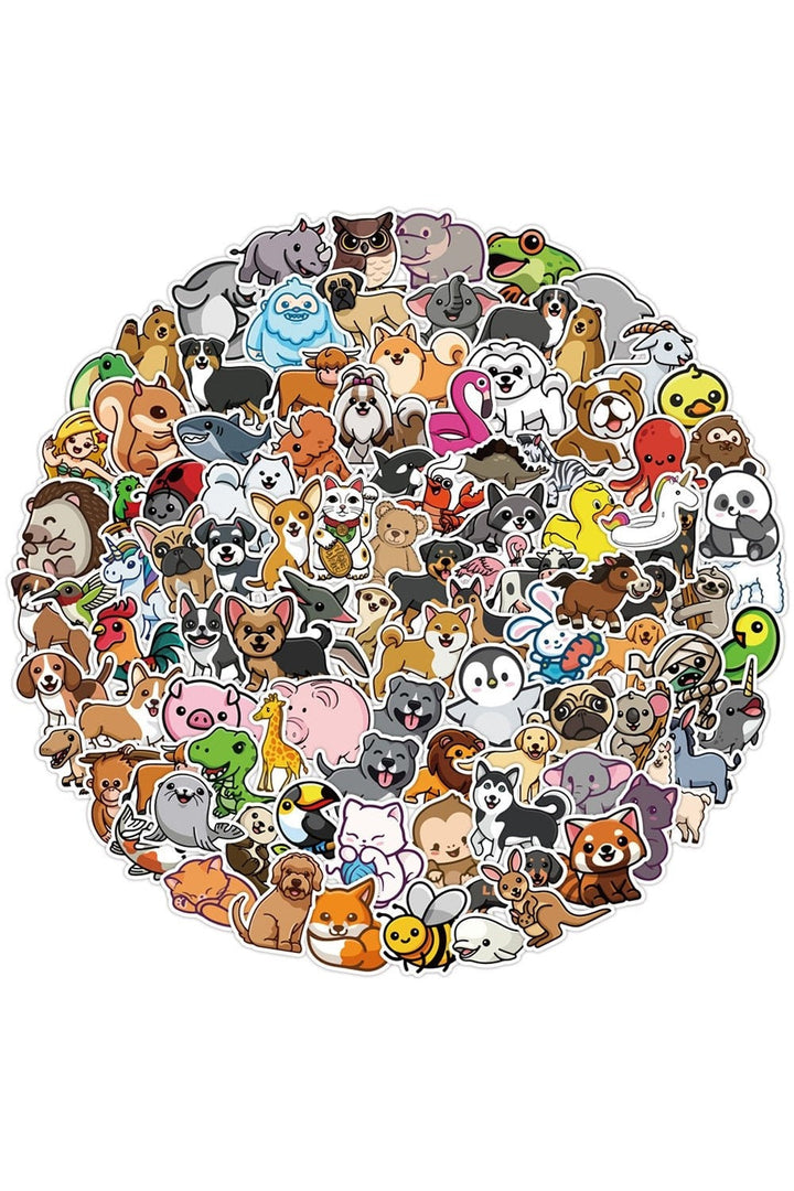 Lisslune | Animal Sticker Set