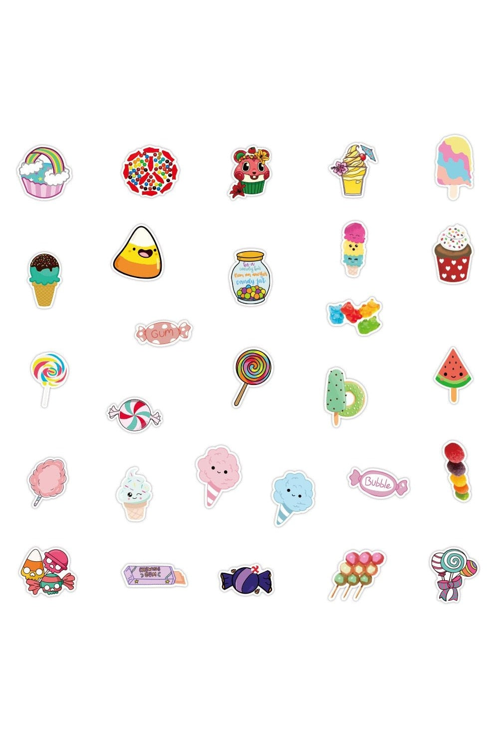 Lisslune | Themen Colorful Stickers
