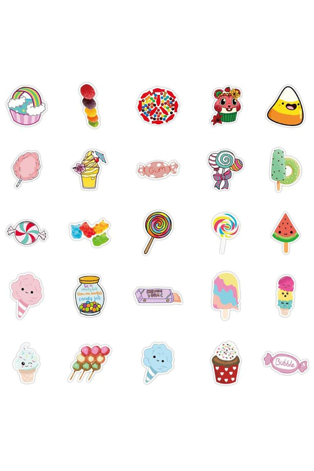 Lisslune | Themen Colorful Stickers