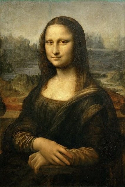 Lisslune | Aesthetic Funny Mona Lisa Canvas Poster