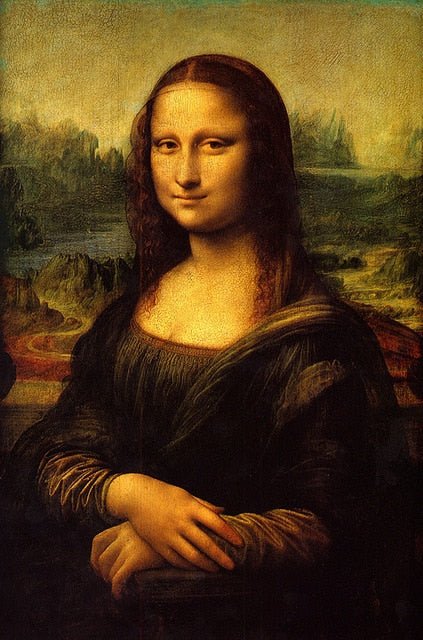 Lisslune | Aesthetic Funny Mona Lisa Canvas Poster