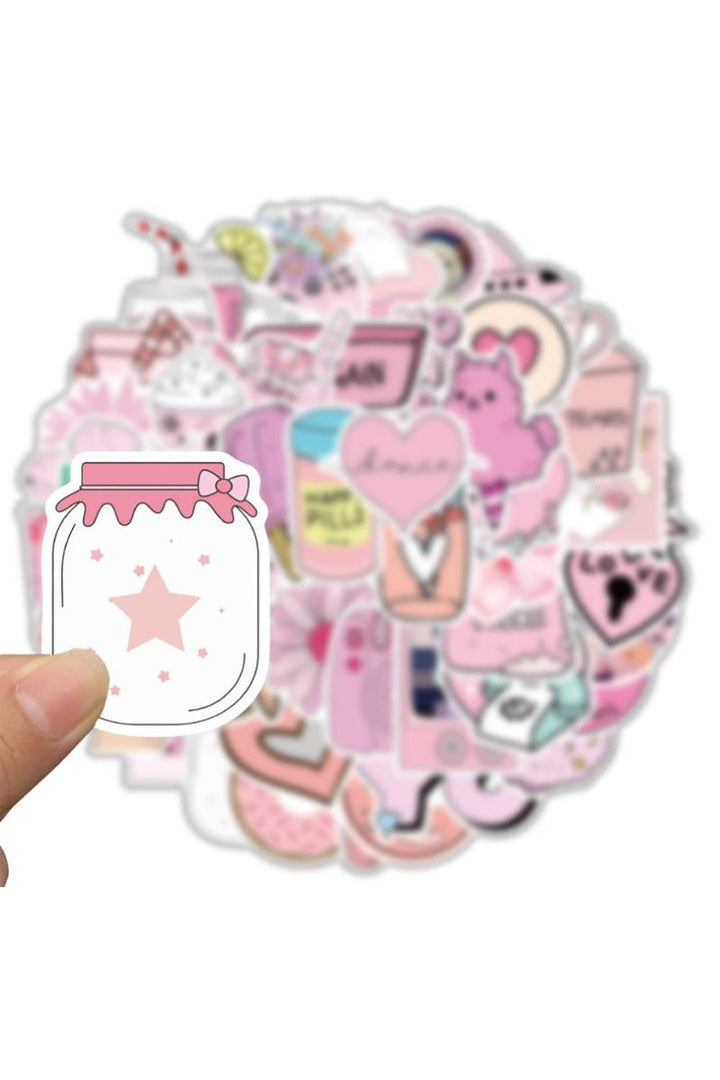Lisslune | pink humor stickers
