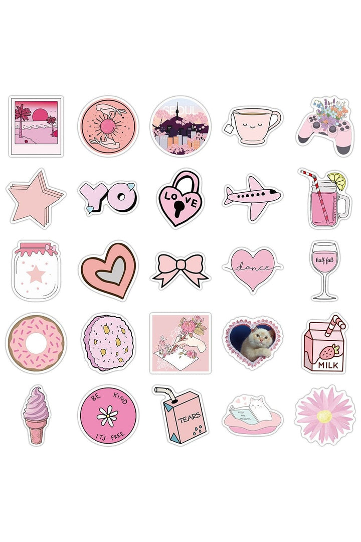 Lisslune | pink humor stickers