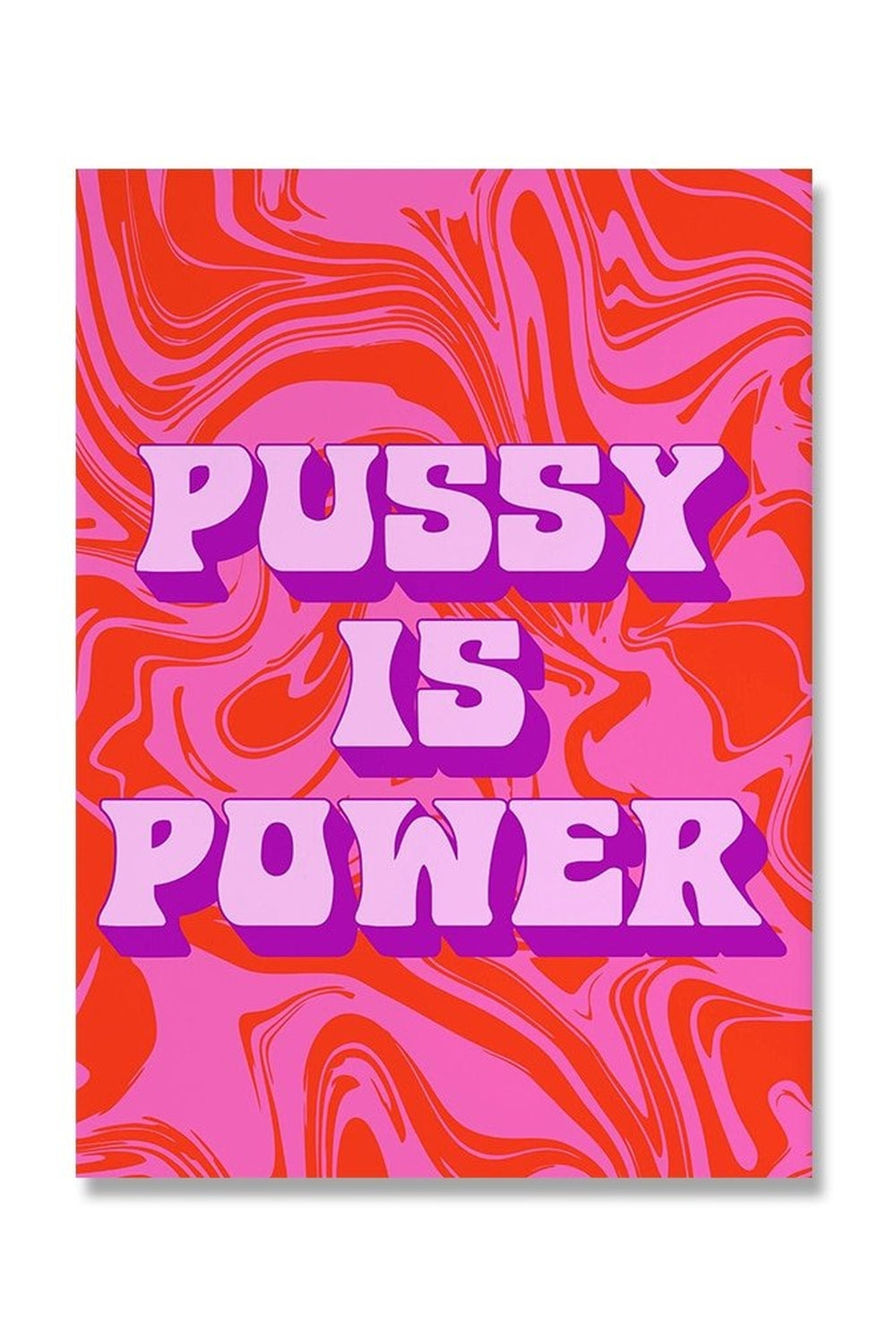 Lisslune | Girl Power Canvas Art Poster