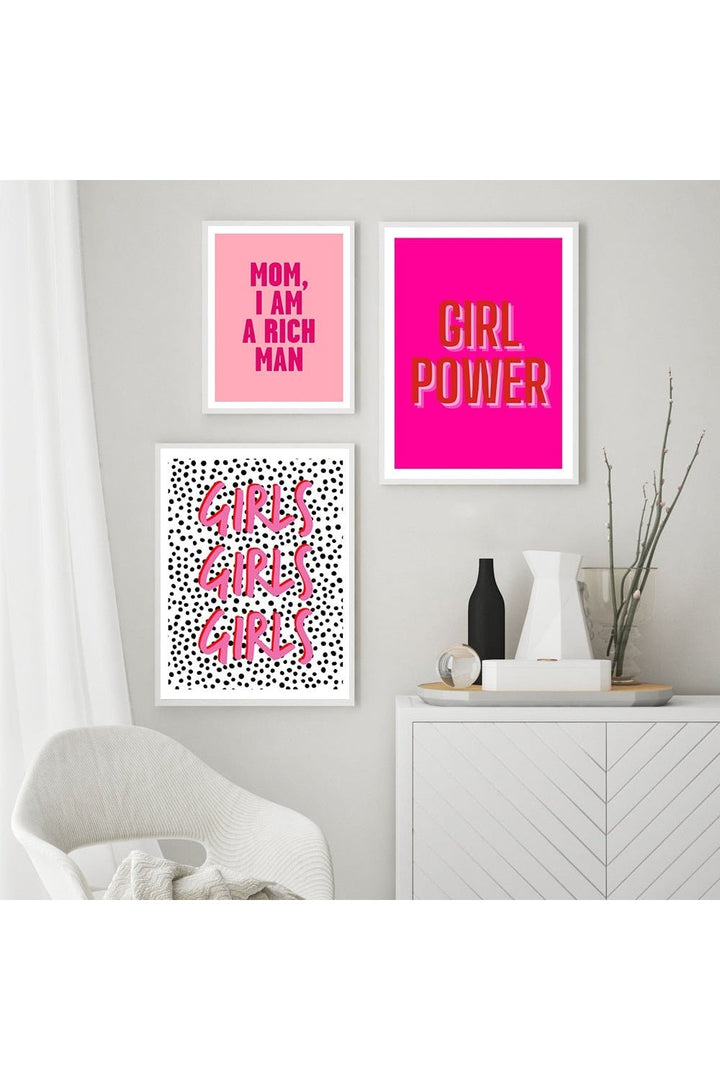 Lisslune | Macht' Motivational Canvas Poster
