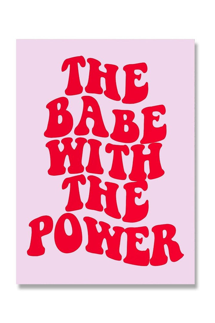 Lisslune | Girl Power Canvas Art Poster
