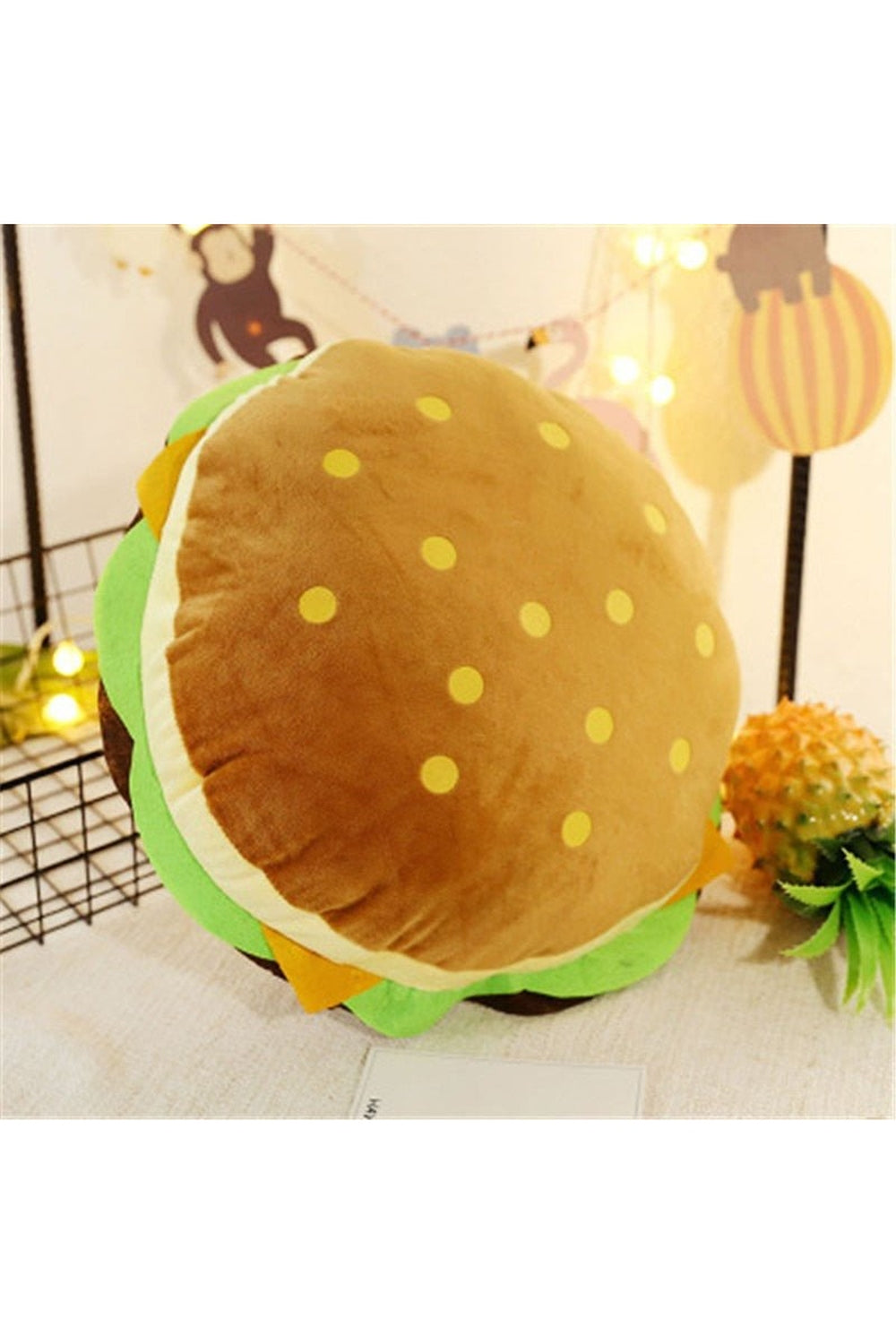 Lisslune | Hamburger-shaped pillow