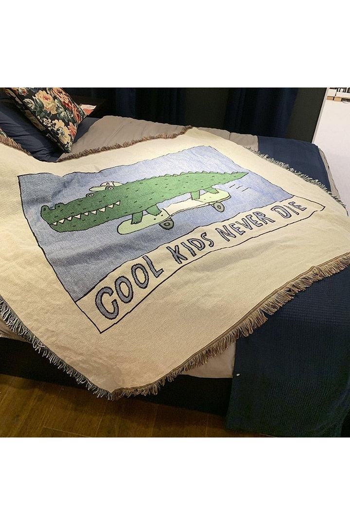 Lisslune | Crocodile Fun Blanket