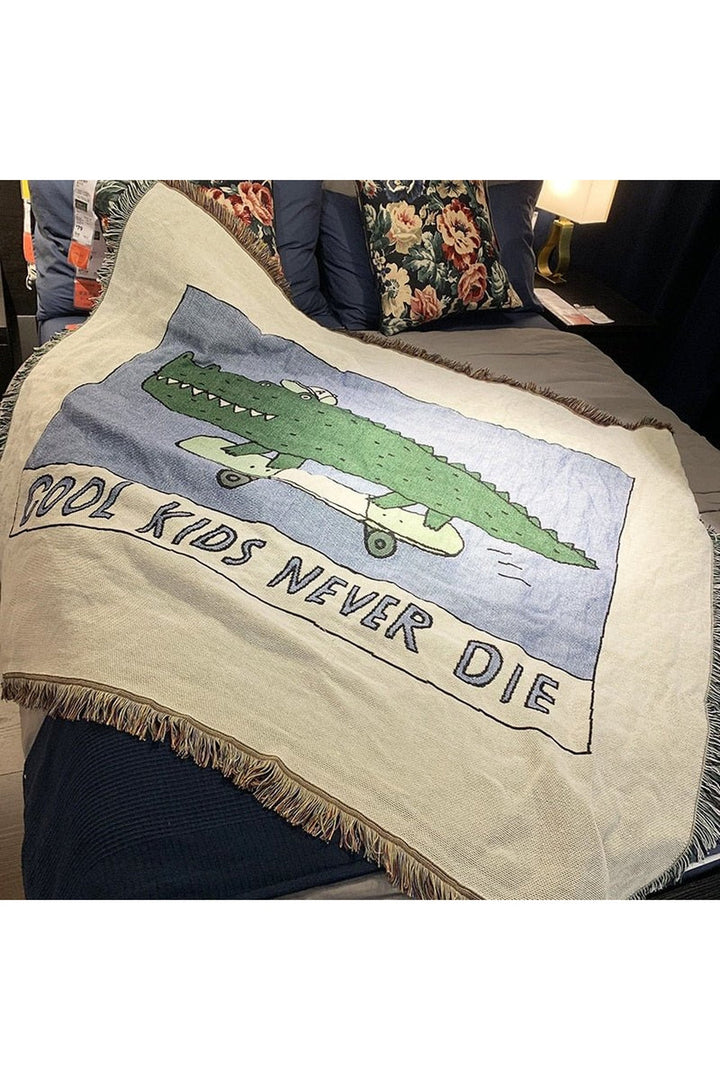 Lisslune | Crocodile Fun Blanket