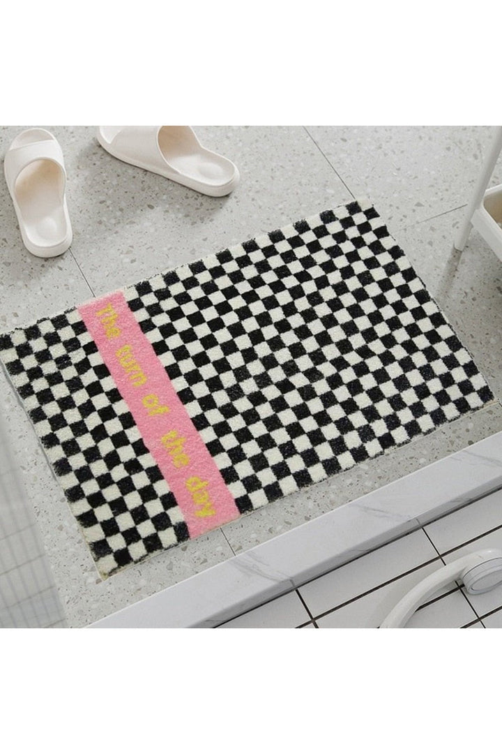 Lisslune | Life Is Good Plaid Rug