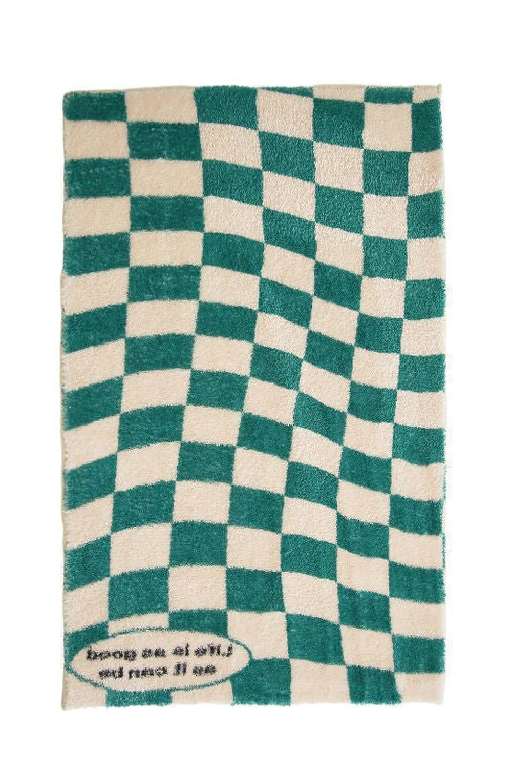 Lisslune | Life Is Good Plaid Rug