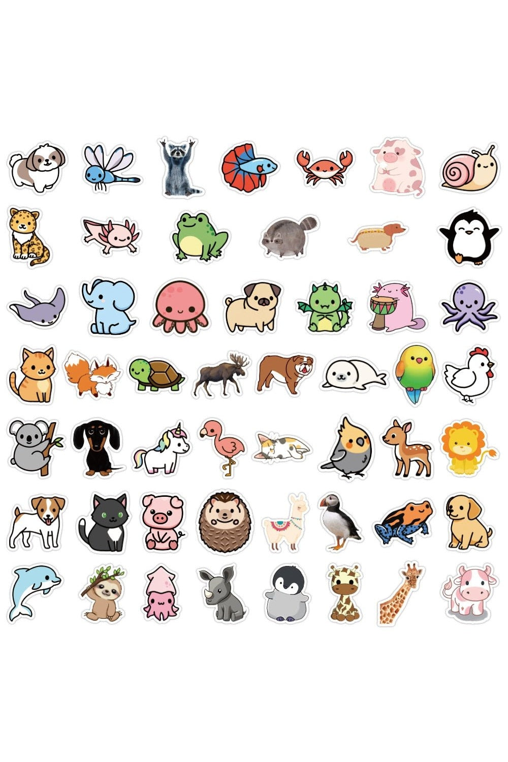 Lisslune | Cute Animal Fun Stickers