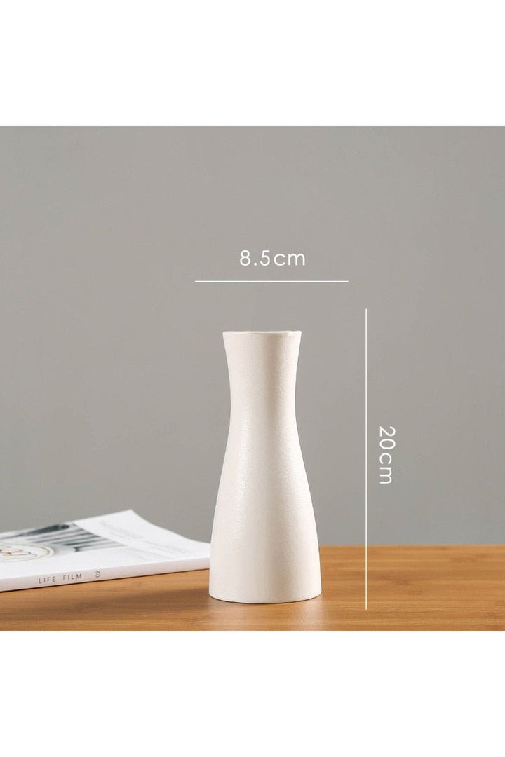 Lisslune | white elegance vases