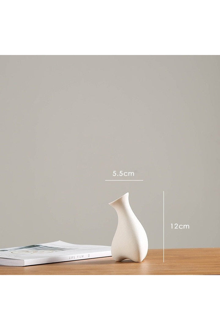 Lisslune | white elegance vases