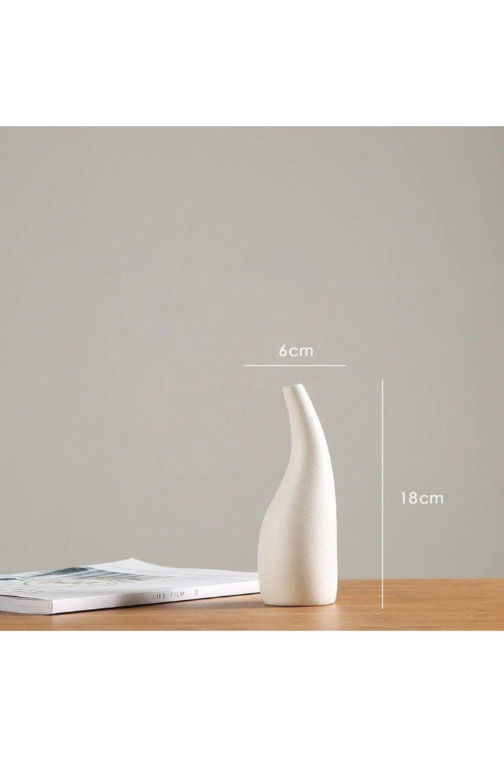 Lisslune | white elegance vases