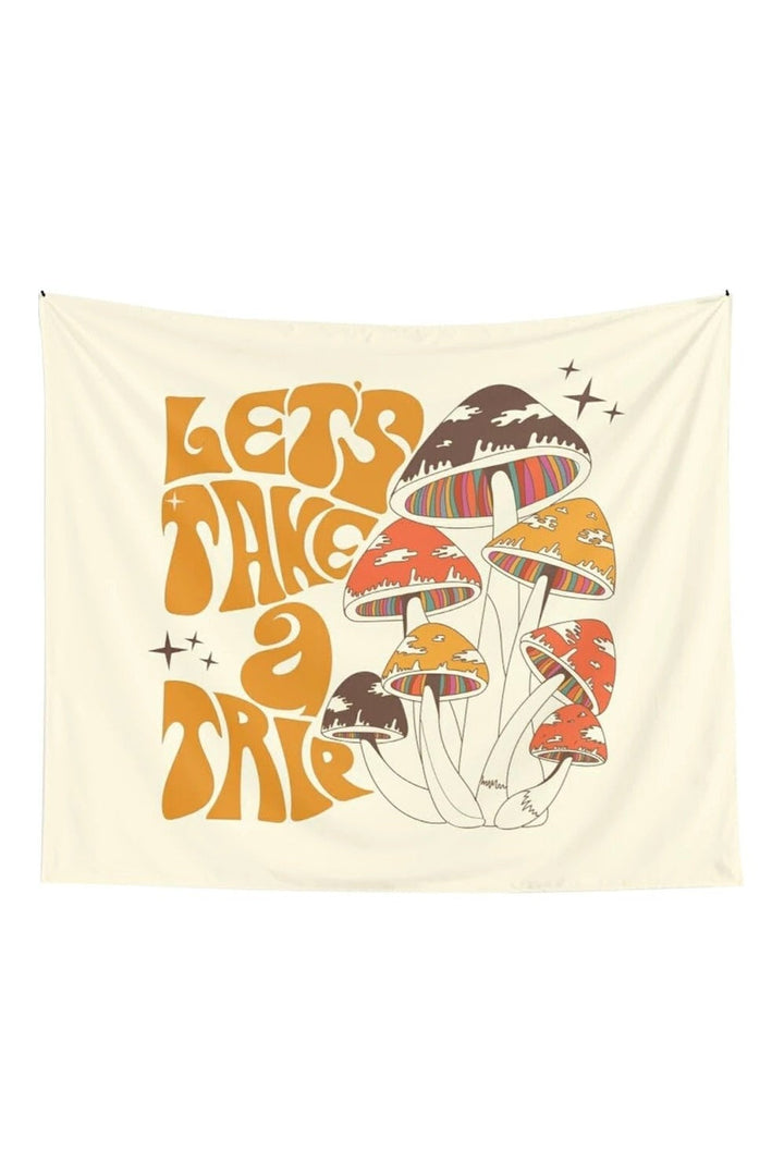 Lisslune | Mushroom Wall Tapestry