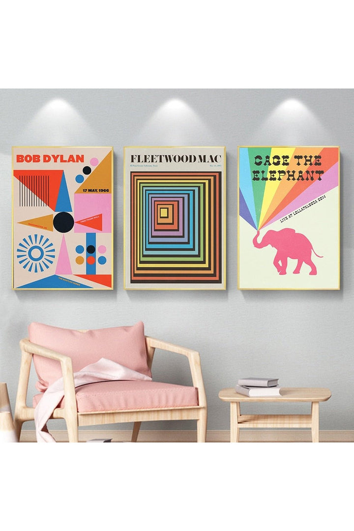 Lisslune | Music Bands Psychedelic Poster