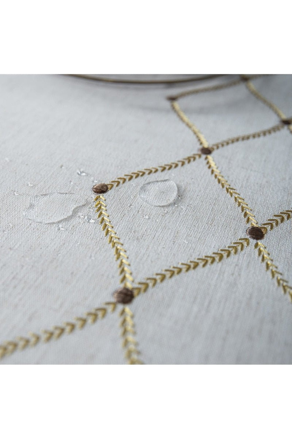 Lisslune | Gray Elegant Tablecloth