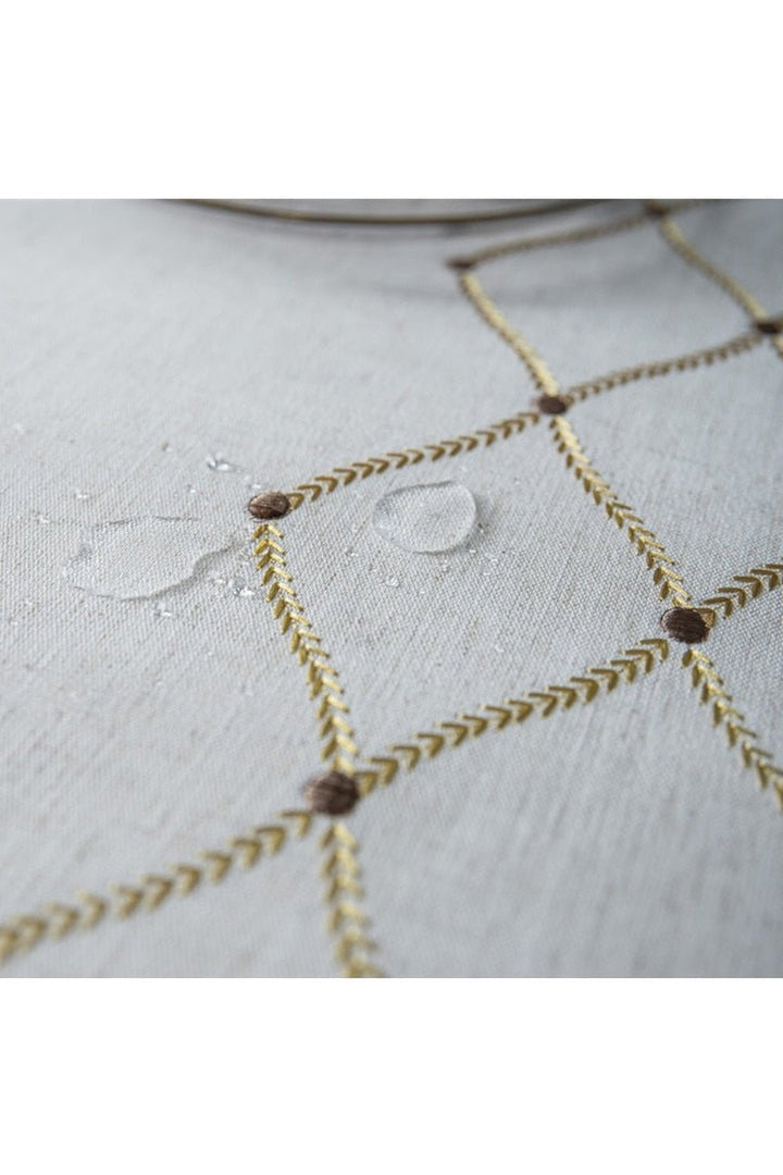 Lisslune | Gray Elegant Tablecloth