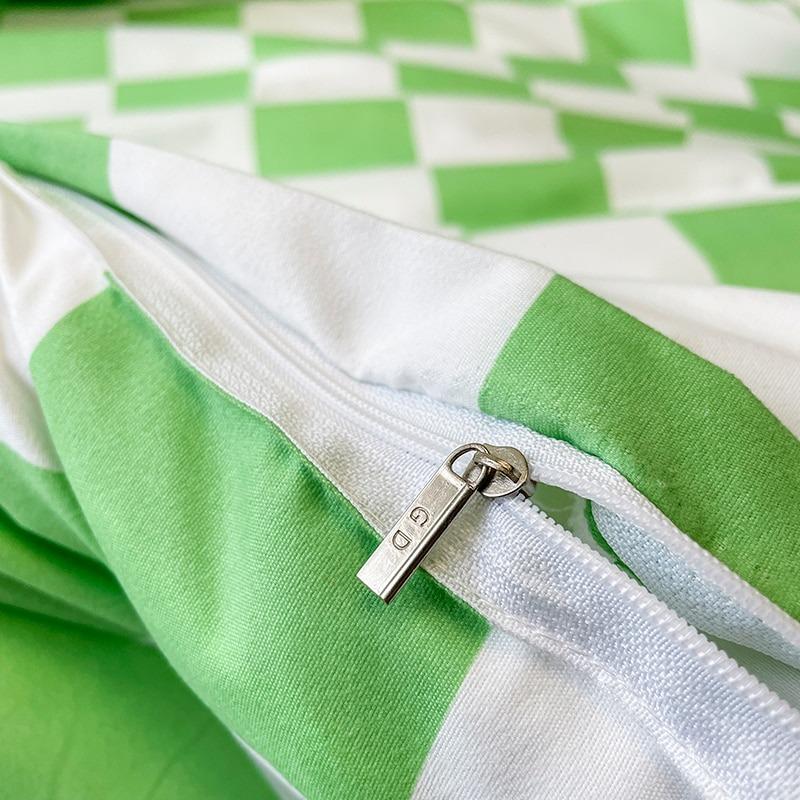 Lisslune | Checked Bedding Set