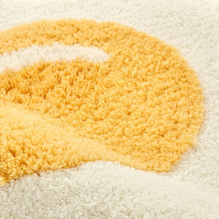 Rynx | Fried Egg Accent Rug