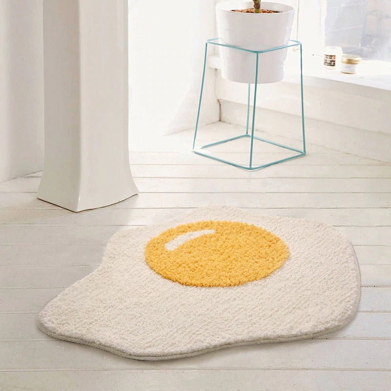 Rynx | Fried Egg Accent Rug
