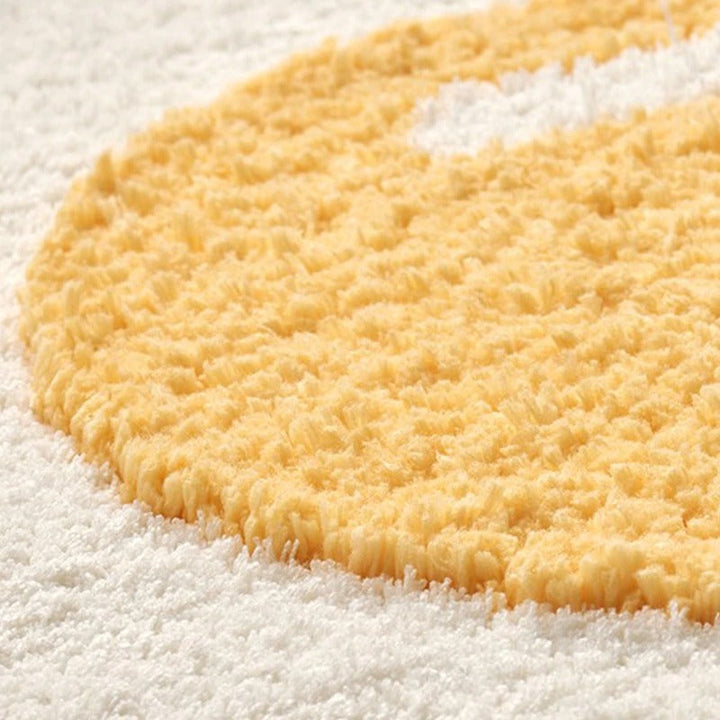 Rynx | Fried Egg Accent Rug
