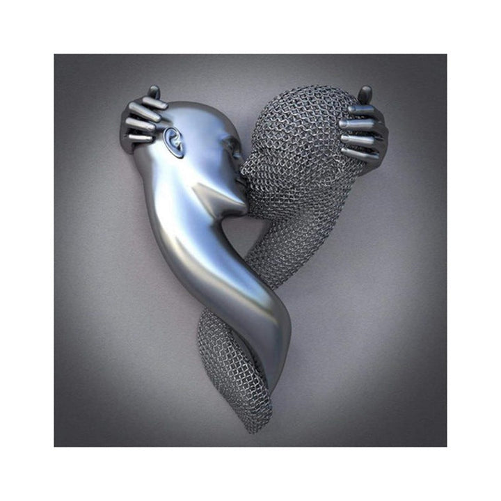 Lisslune | Artizone Silver Canvas Painting