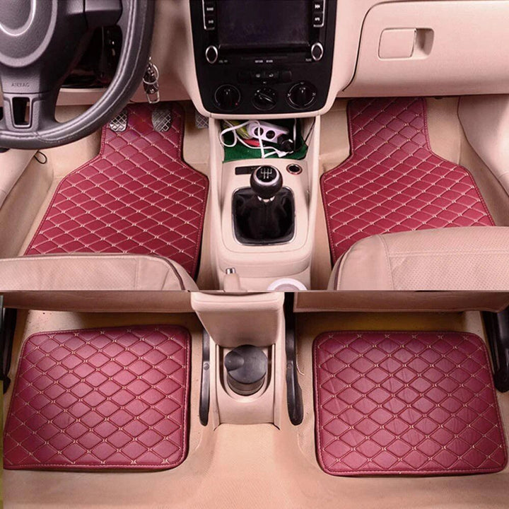 Lisslune | Universal Waterproof Leather Car Mats