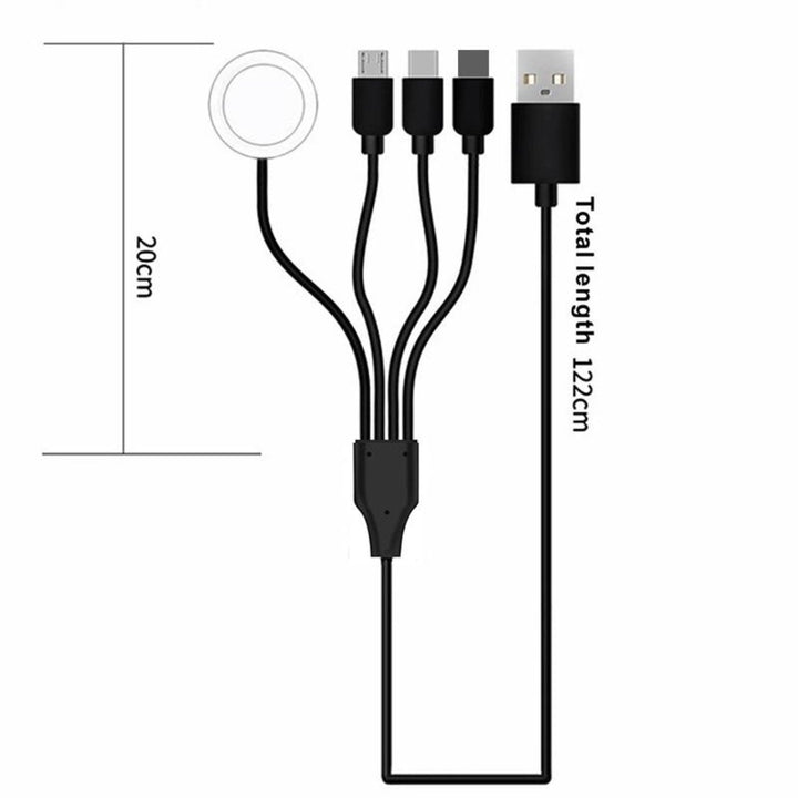 Lisslune | 3-in-1 charging data cable