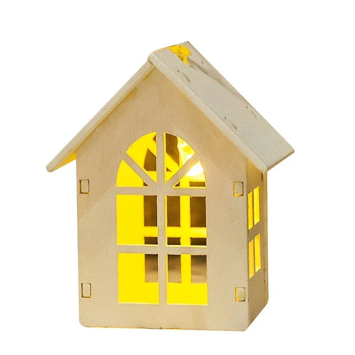 Lisslune | LED fairy lights with mini houses - Decorative Christmas lighting for indoor use