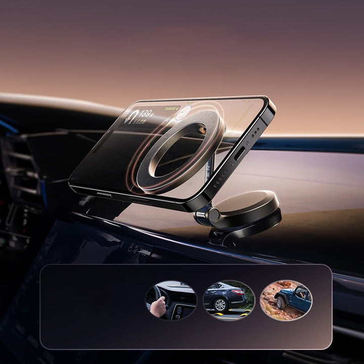 Lisslune | Universal Phone Holder with 360° Rotation – For Car, Desk and Home