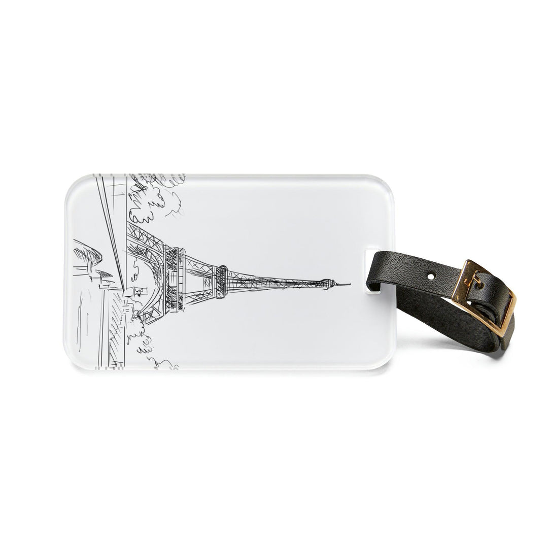 Lisslune | Personalized Luxury Acrylic Luggage Tags: Jetsetter's Choice Collection