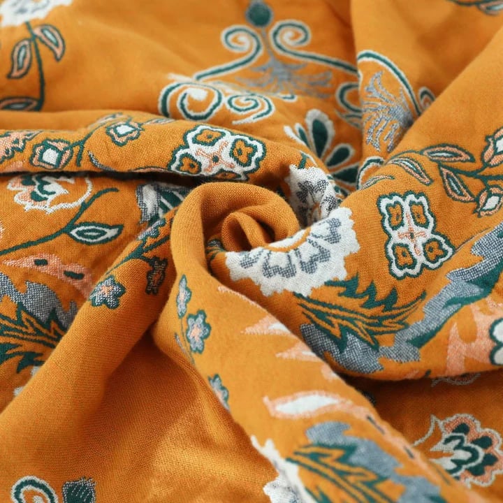 Lisslune | Cotton Queen Bedcover Sofa Blanket