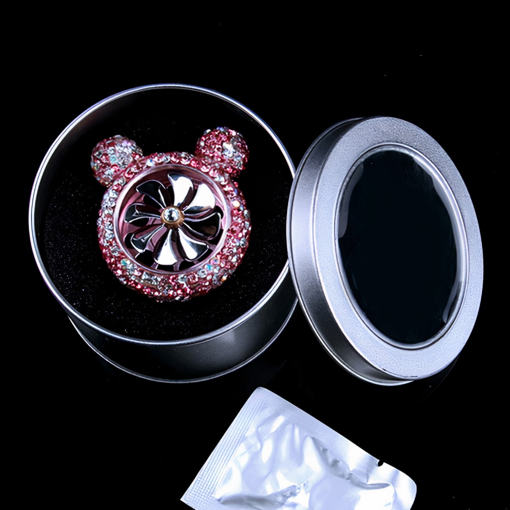 Lisslune | Pink Crystal Bear Air Purifier