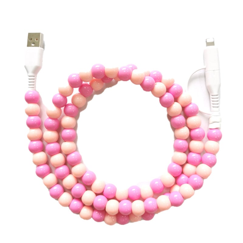 Lisslune | Creative Beads 2-in-1 Data Cable