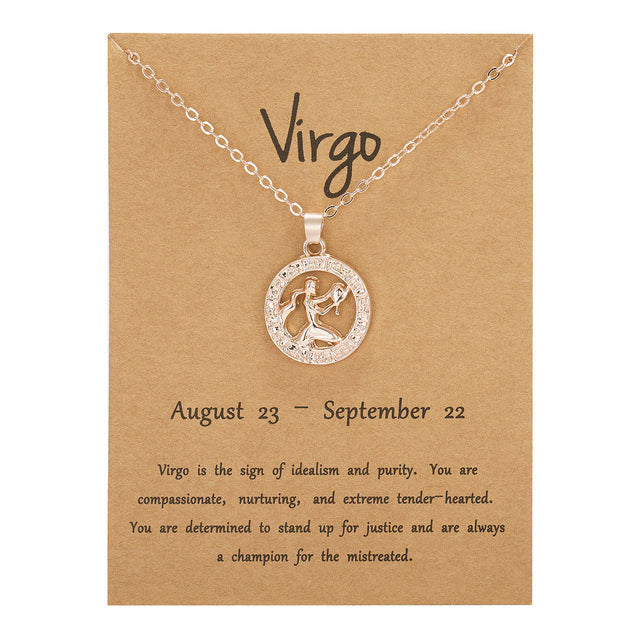 Lisslune | Constellation Rose Gold Animal Necklace