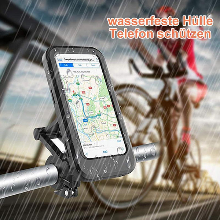Lisslune | RideCharge Pro – Waterproof Phone Holder with USB and 15W Wireless Charging for Bicycle and E-Bike