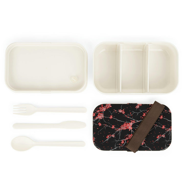 Lisslune | Personalized environmentally conscious Bento lunch box with elegant wooden lid and organizers